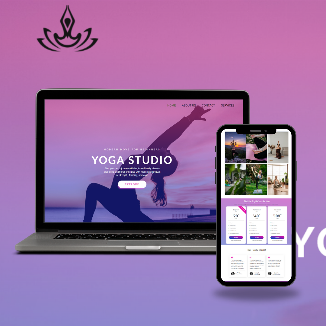 Pink minimal new website instagram post